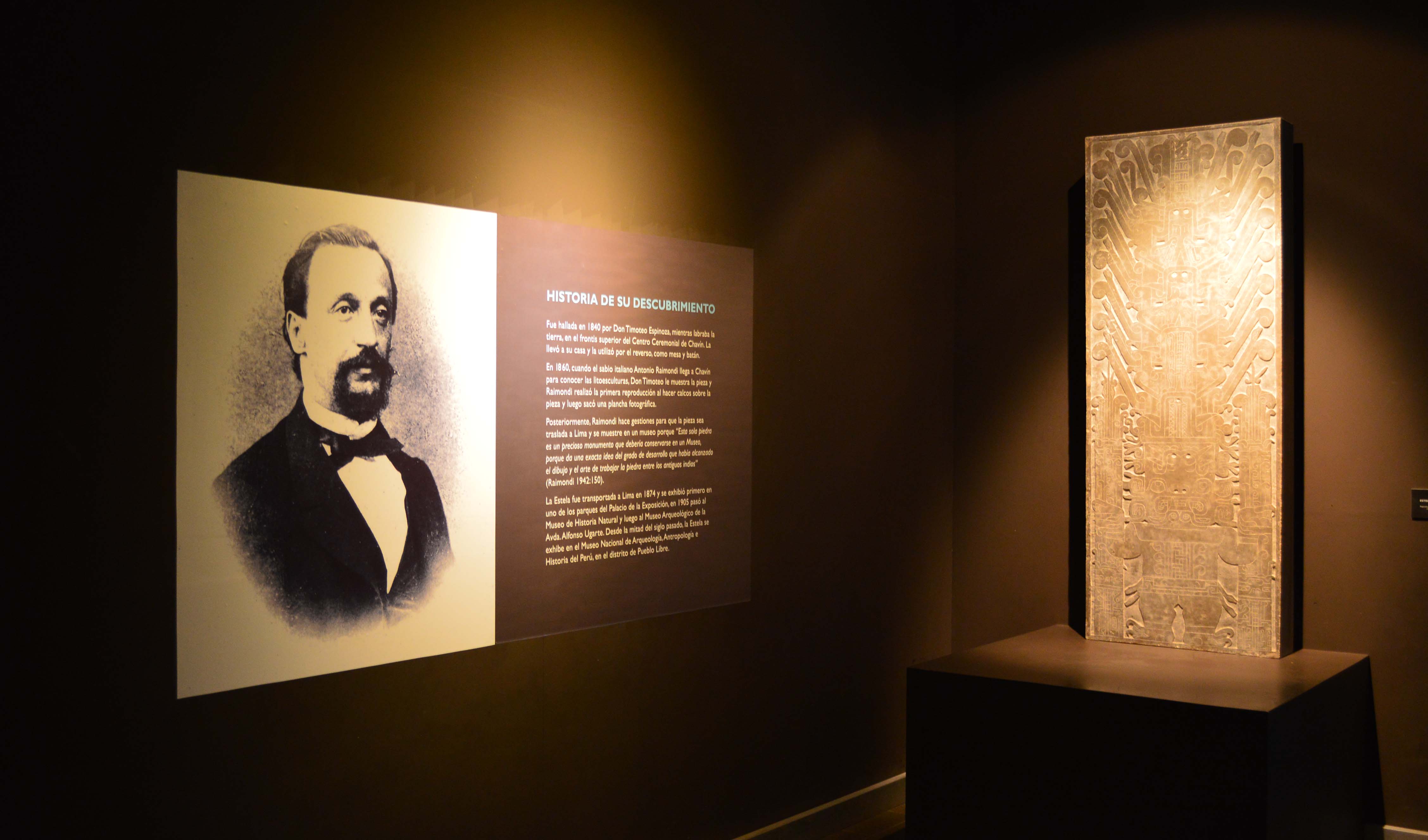 Gobierno aprobó ley que establece las medidas y criterios para el retorno de la Estela de Raimondi al Museo Nacional de Chavín