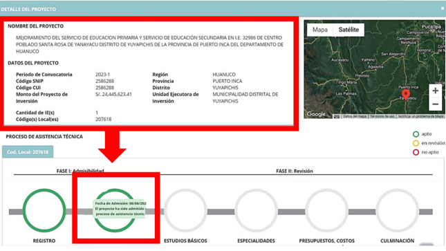 proyecto ADMITIDO