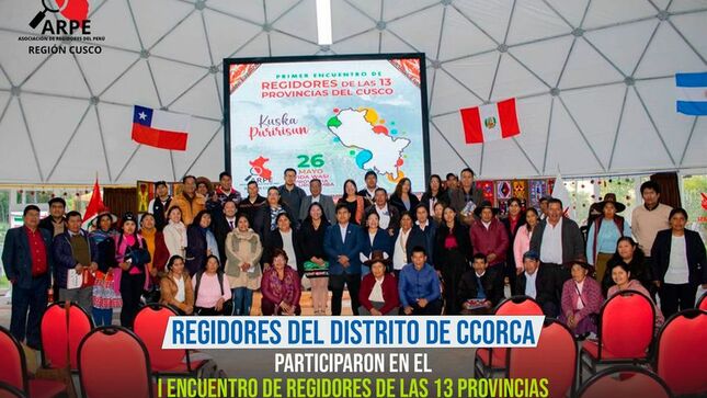 I Encuentro de Regidores de las 13 Provincias 