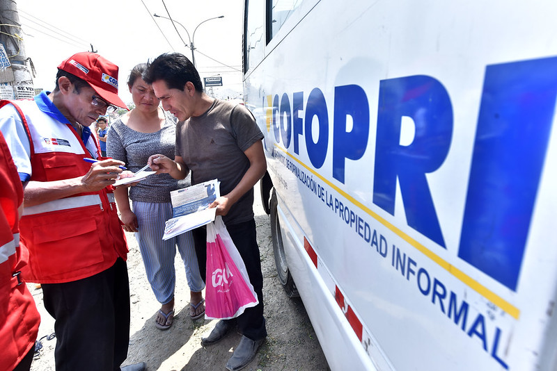 Entre el 8 y el 12 de junio, las brigadas de Cofopri visitarán lotes de los A.H. Programa Municipal La Florida en el distrito de la Joya