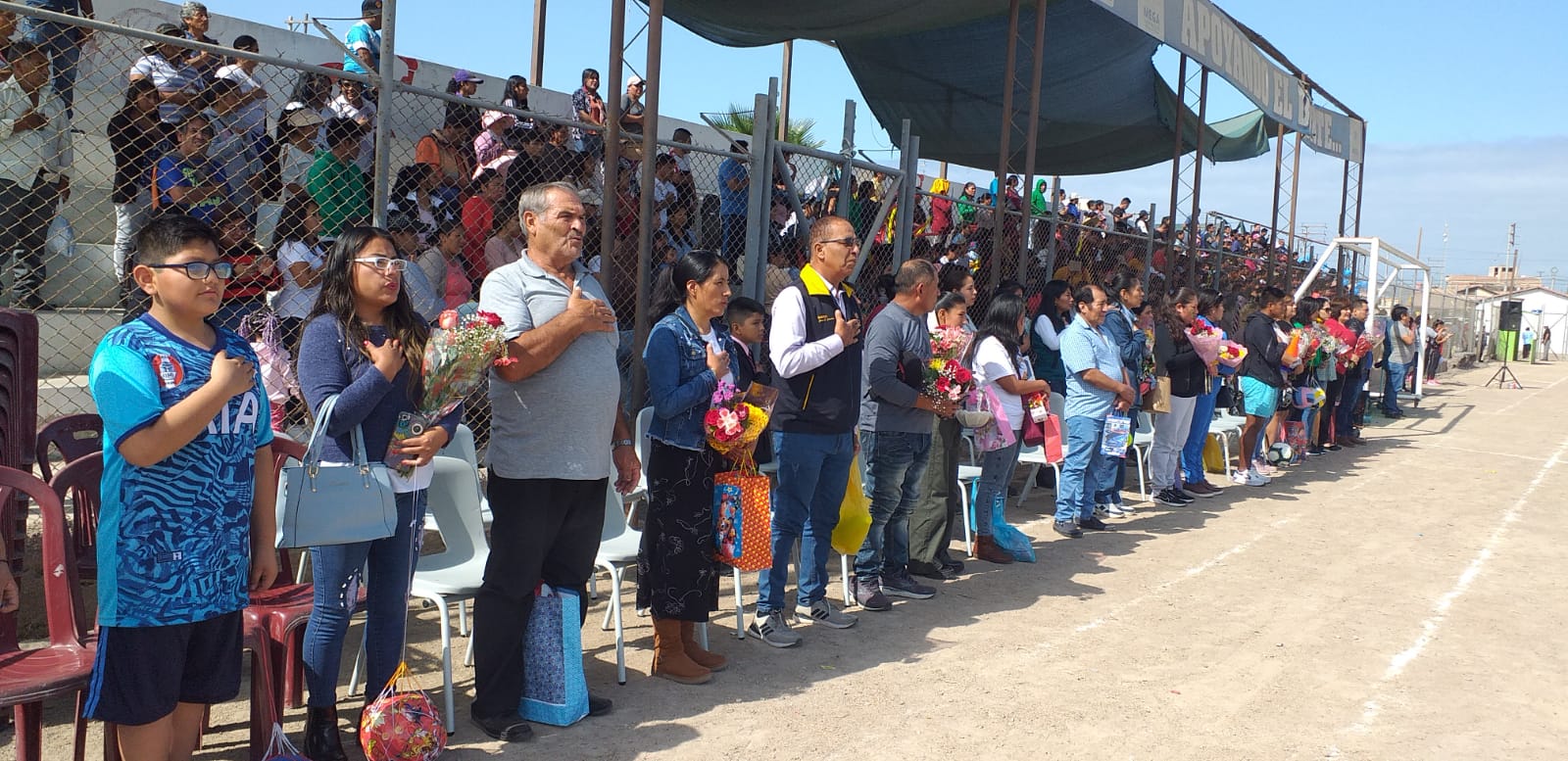 Regidor Juan Carlos Gamarra Salazar Participó Como Padrino En Olimpiadas Deportivas Internas De La I.E 41041 Cristo Rey, En Representación Del Alcalde Provincial Dr. Jaime Mamani Álvarez