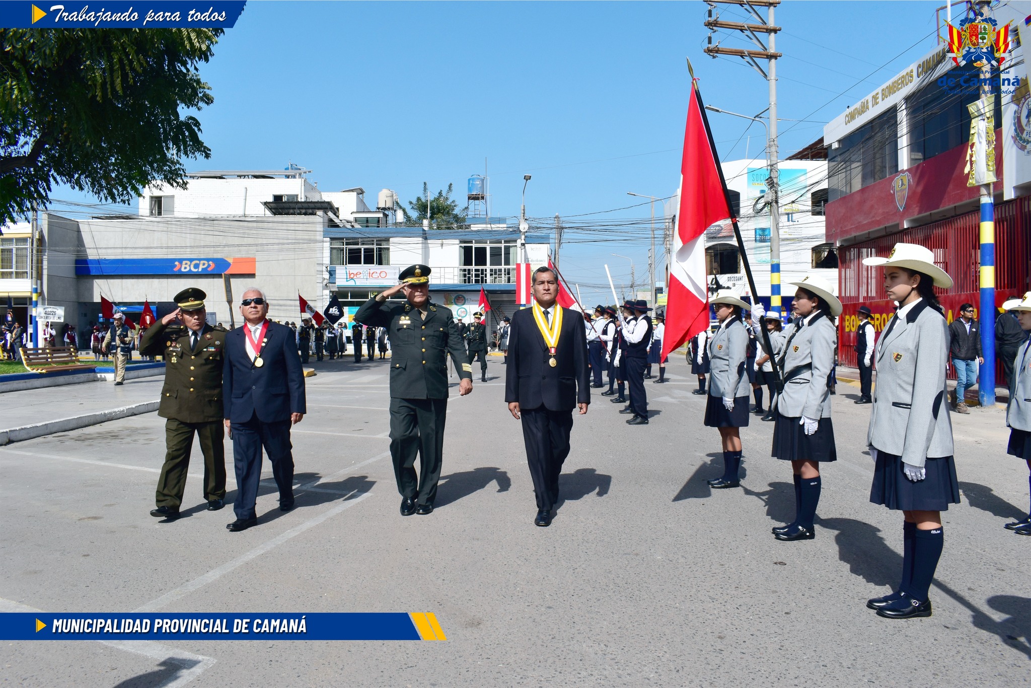 Ceremonia Protocolar En Sus 143° Aniversario De La Batalla De Arica Dia De La Bandera