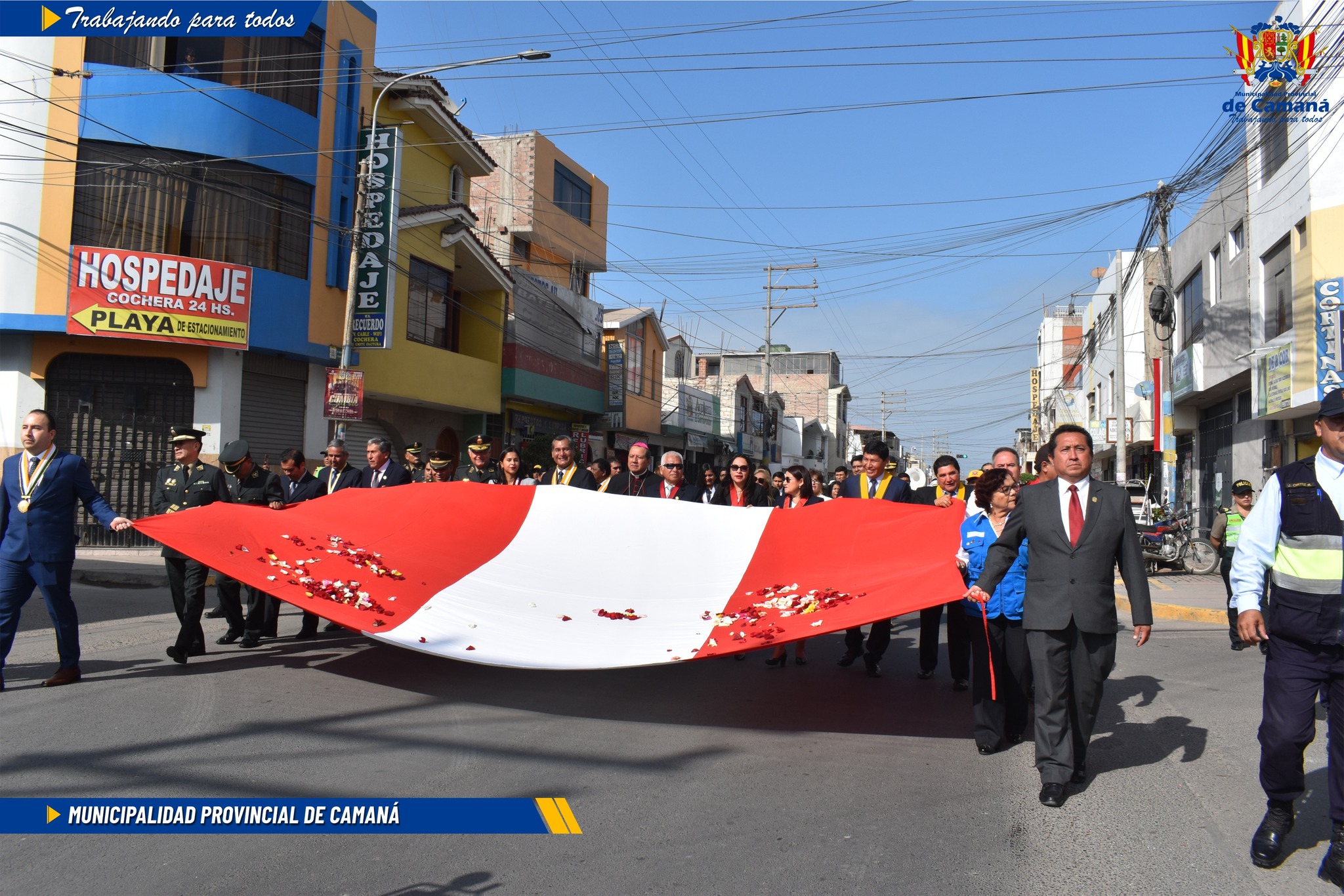 Ceremonia Protocolar En Sus 143° Aniversario De La Batalla De Arica Dia De La Bandera