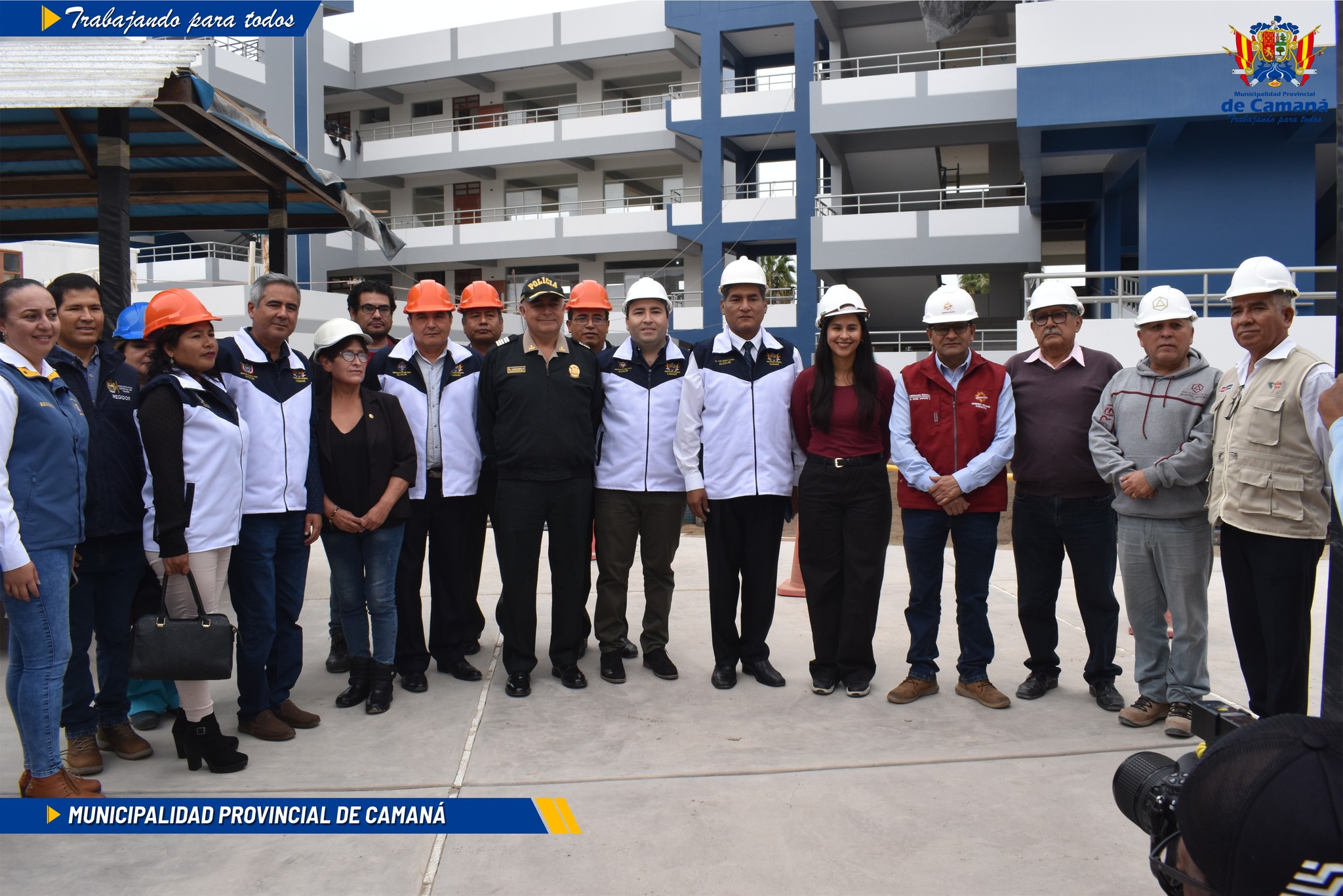 Visita de trabajo del Gobernador Regional a la Provincia de Camaná