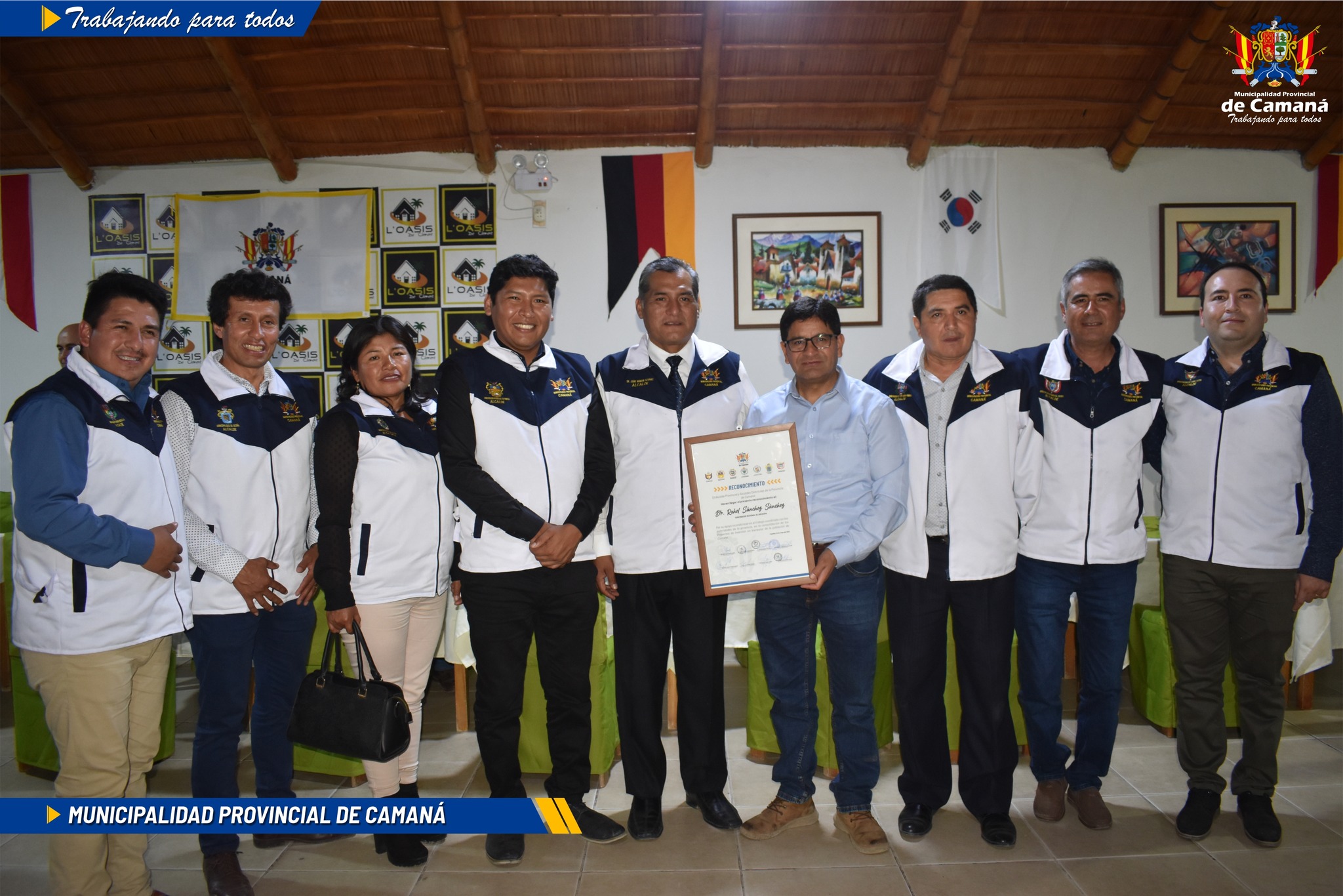 Visita de trabajo del Gobernador Regional a la Provincia de Camaná