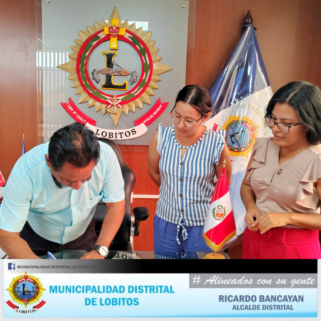 Archivo JPG de Municipalidad Distrital de Lobitos suscribe convenio ONG PRISMA y la certificación de TOURCERT PERÚ