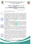 Vista preliminar de documento Nº031 ACUERDO DE CONSEJO