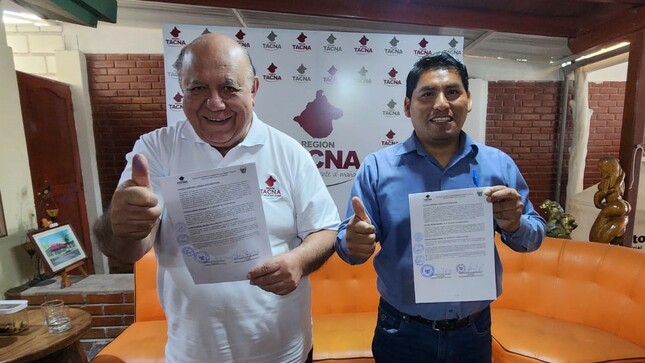 GRT e Ilabaya firman convenio para ejecutar proyecto vial Ticapampa – Chintari