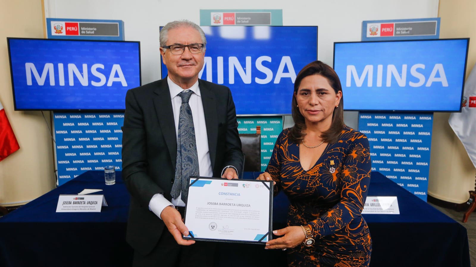 Minsa: experto de Madrid dicta conferencia sobre su experiencia en gestión de hospitales durante la pandemia