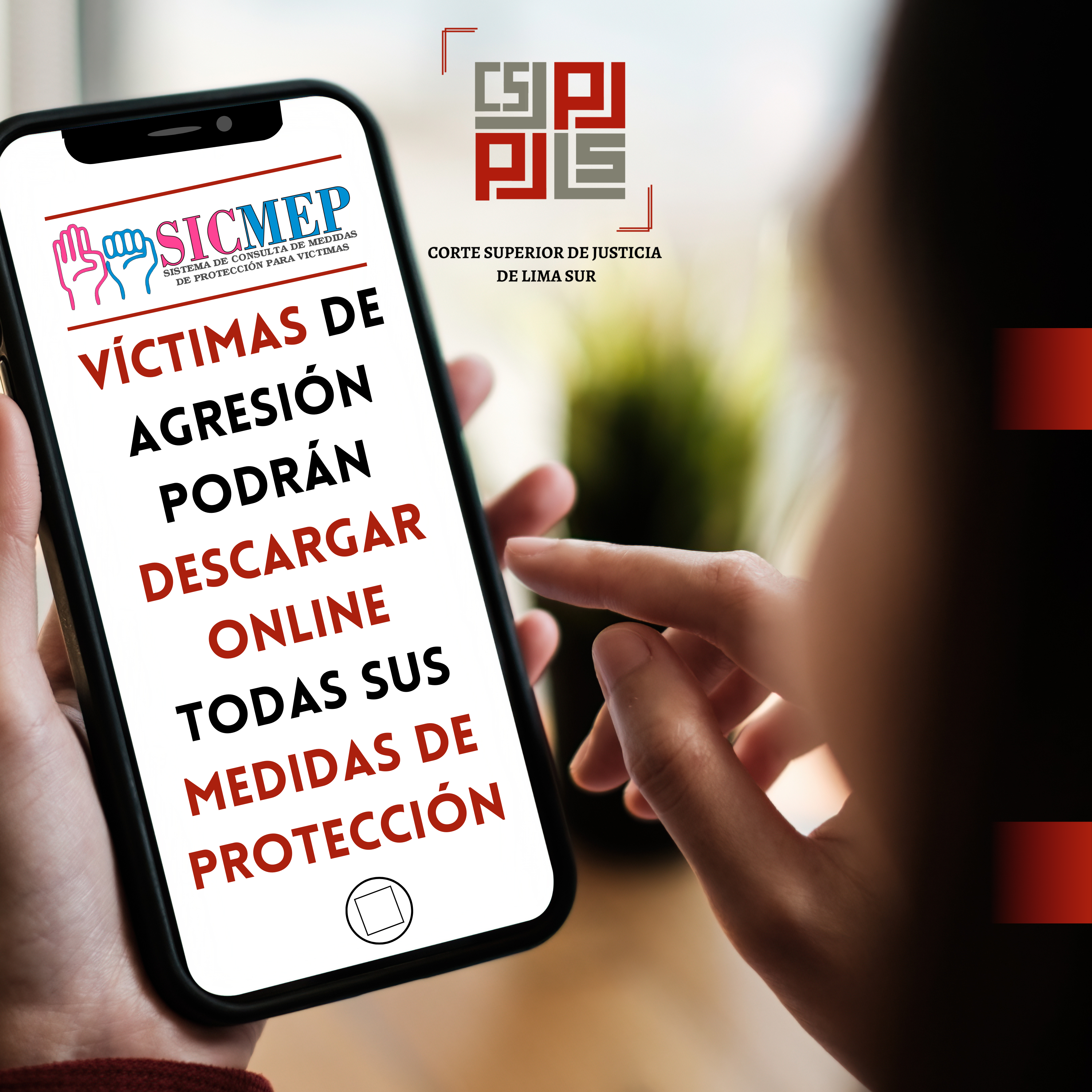 Ahora las víctimas de agresión pueden descargar online todas sus medidas de protección