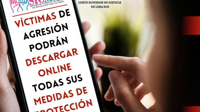 Ahora las víctimas de agresión pueden descargar online todas sus medidas de protección