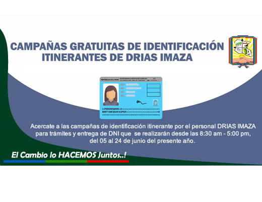 Identificación DRIAS IMAZA