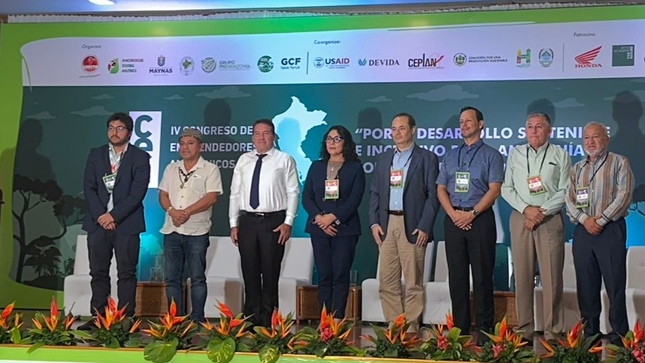 Participantes en sesión 1 del IV Congreso de Emprendedores Amazónicos 2023