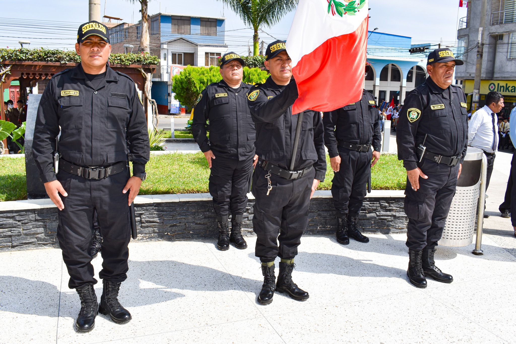 En Ceremonia Cívica Pativilca Rindió Homenaje A La Bandera Nacional