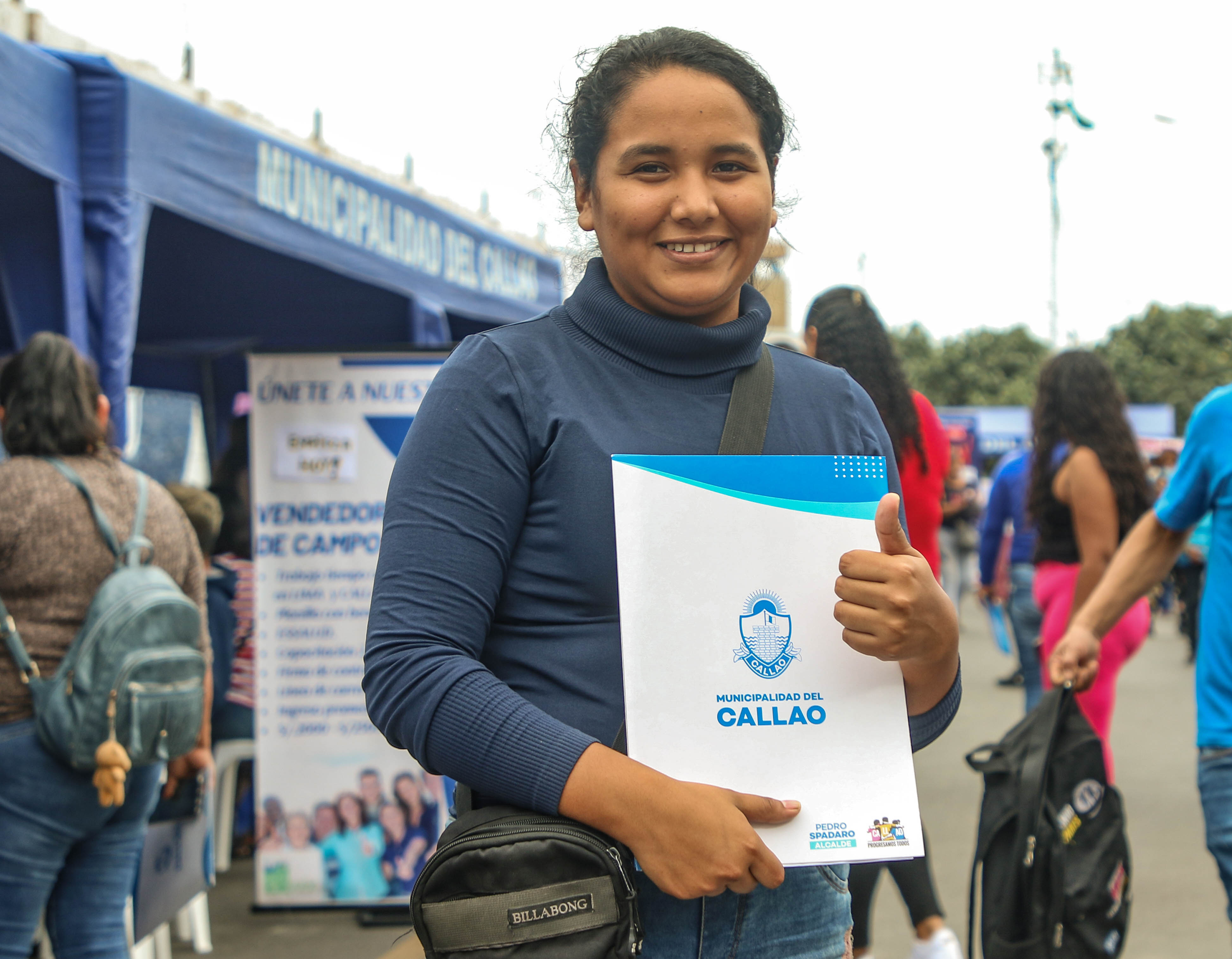 Más de 25 empresas se hicieron presente, en la convocatoria para más de 8,000 mil puestos de trabajo para todos los chalacos. 