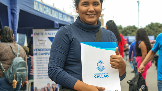 Más de 25 empresas se hicieron presente, en la convocatoria para más de 8,000 mil puestos de trabajo para todos los chalacos. 