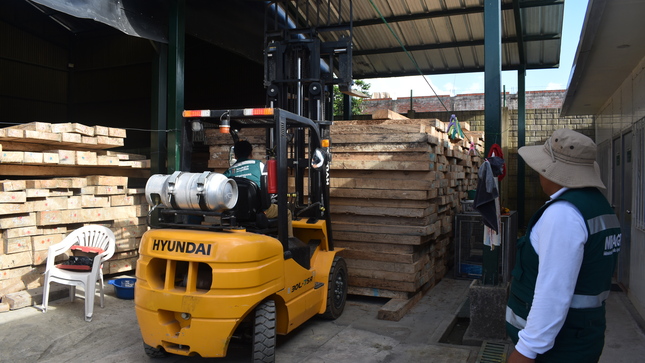 Puno: SERFOR incauta más de 16 mil pies tablares de madera 