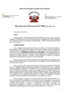 Vista preliminar de documento Resolución Directoral N° 0098-2023-INIA-OA