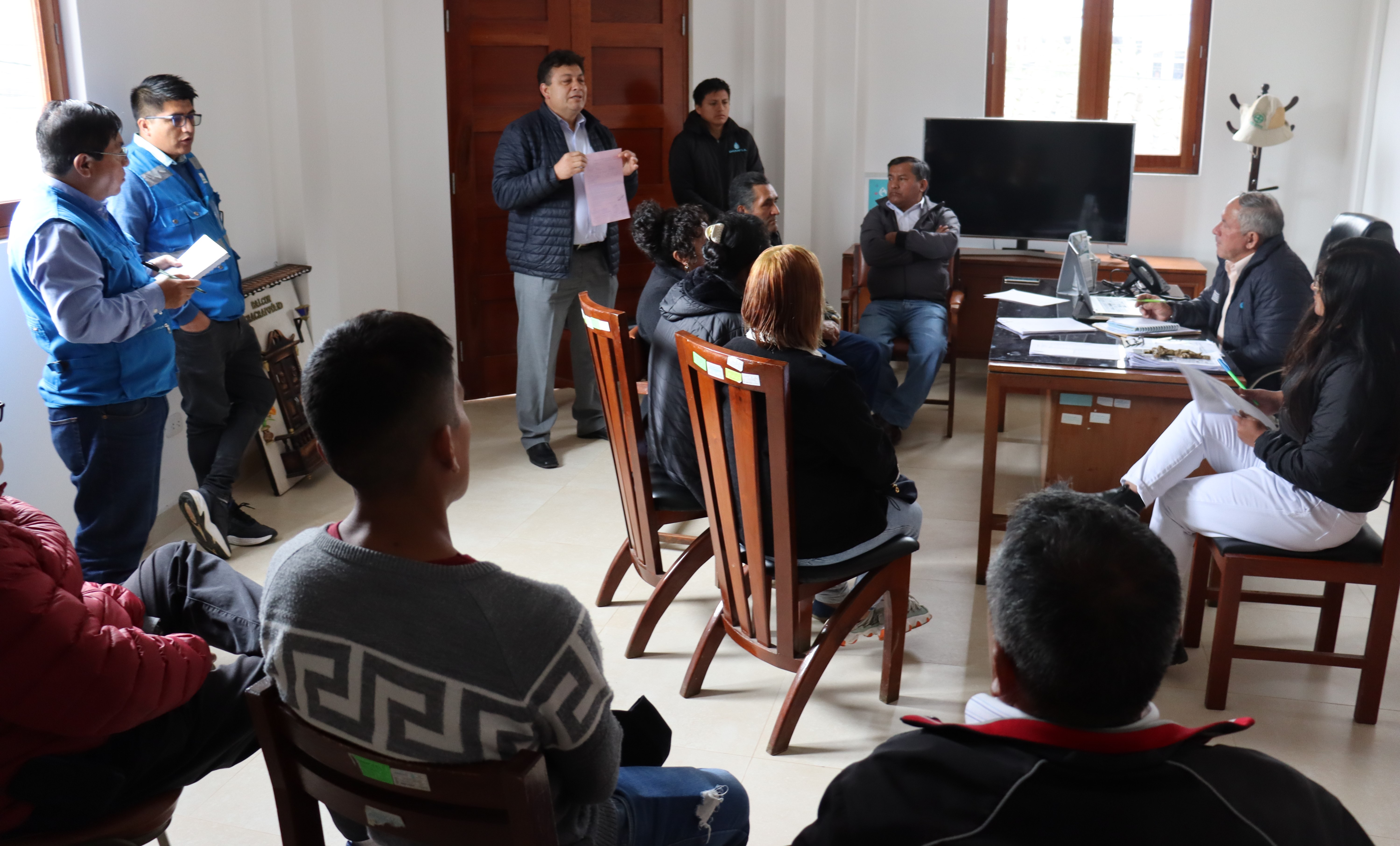 Sunass realiza microaudiencia