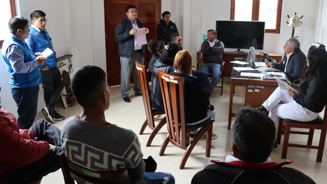 Sunass realiza microaudiencia