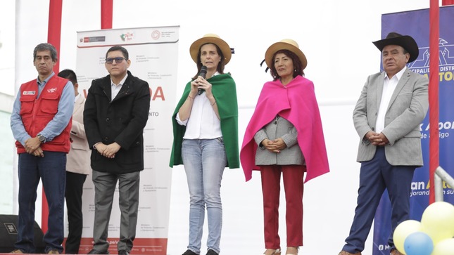 MVCS: Megaproyecto de agua y alcantarillado para Jicamarca será entregado antes de fin de año