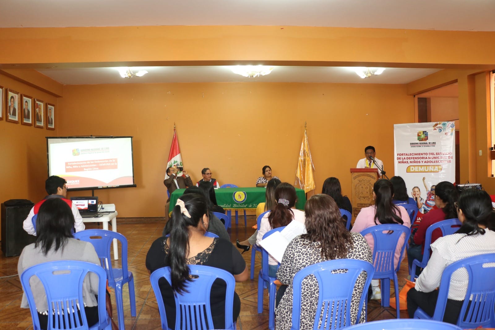 TALLER DE FORTALECIMIENTO DEL SERVICIO DE LA DEFENSORÍA MUNICIPAL DE NIÑAS, NIÑOS Y ADOLESCENTES- DEMUNA