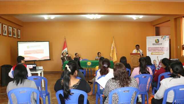 TALLER DE FORTALECIMIENTO DEL SERVICIO DE LA DEFENSORÍA MUNICIPAL DE NIÑAS, NIÑOS Y ADOLESCENTES- DEMUNA
