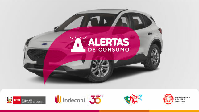 Indecopi: más de 100 vehículos Ford ingresarán a revisión porque podrían presentar fallas en el motor 

