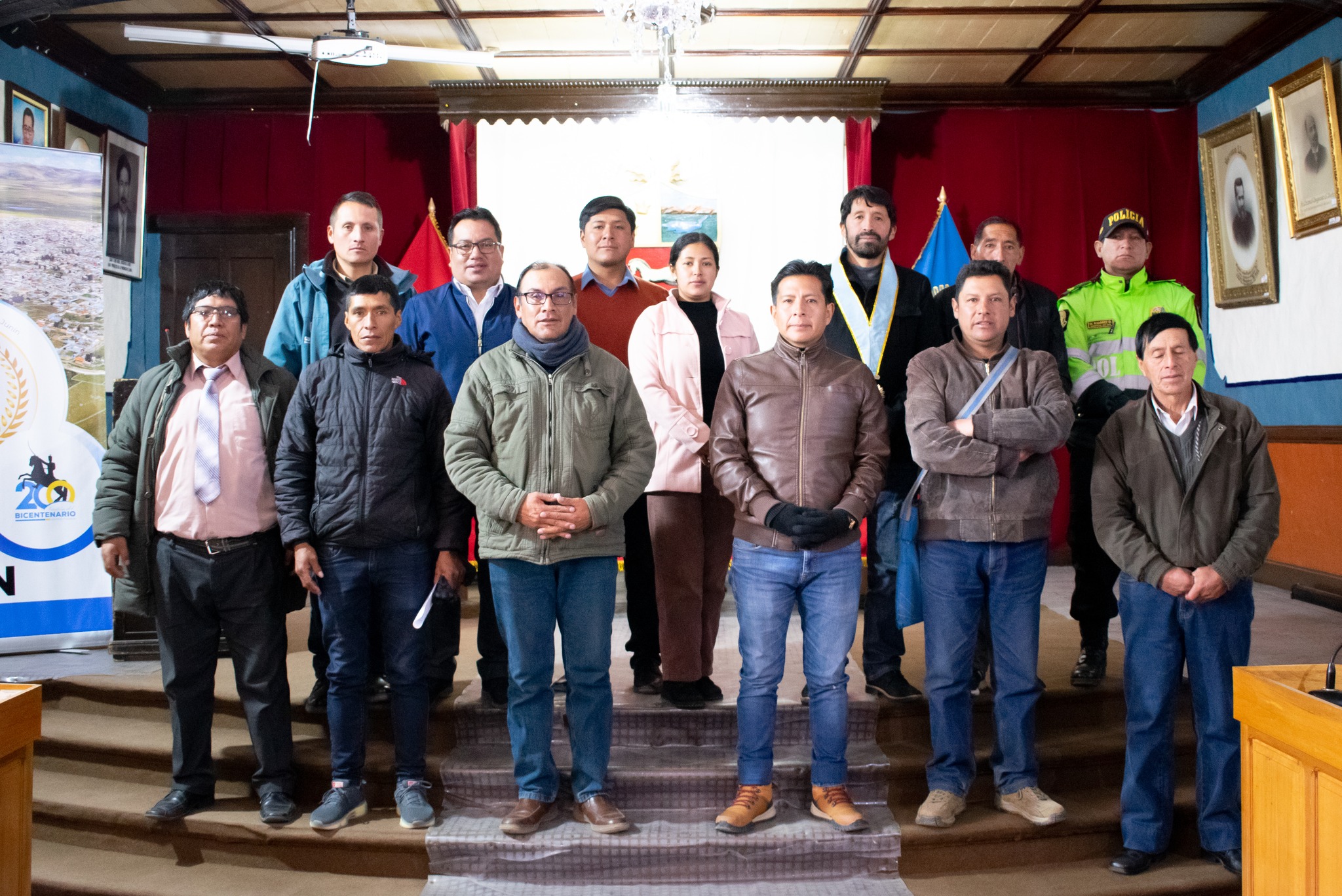 Municipalidad Provincial de Junín forma Comité Central para celebrar el CXCIX Aniversario de la Batalla de Junín, involucrando a representantes de diversos sectores y resaltando su relevancia histórica en la lucha por la independencia del Perú.