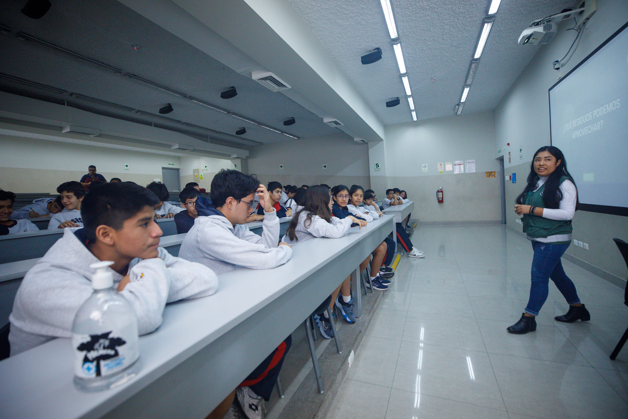 Escolares del distrito fueron capacitados en manejo de residuos sólidos