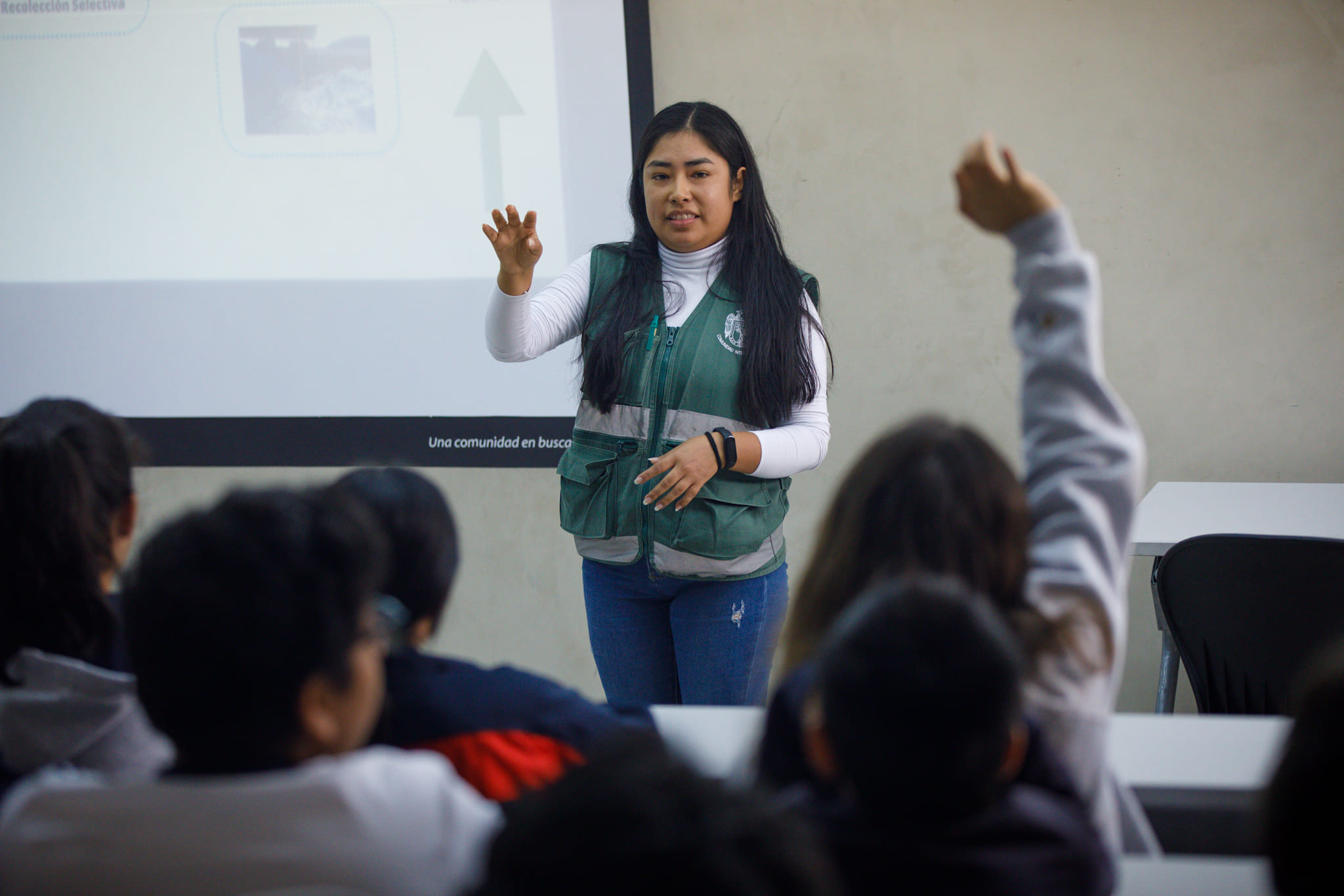 Escolares del distrito fueron capacitados en manejo de residuos sólidos