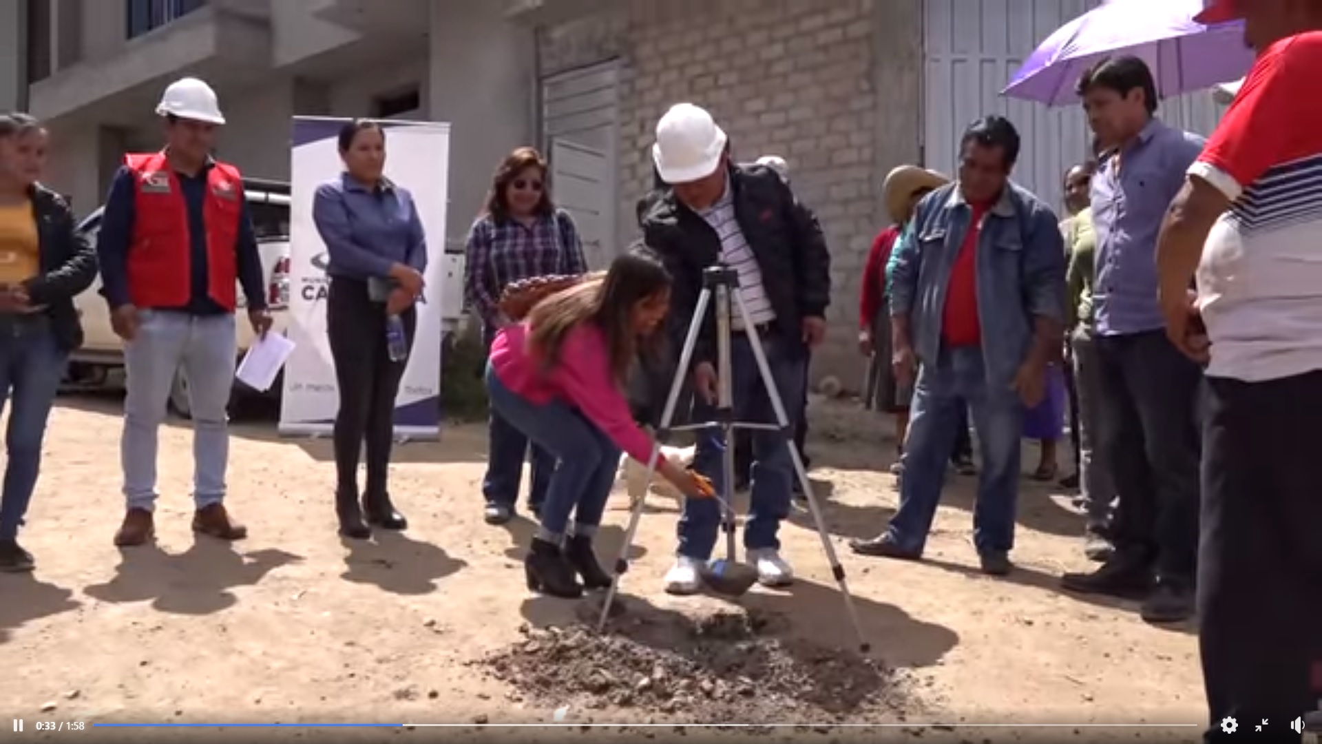 Inician Trabajos en Jr. José Leal en barrio Santa Ana