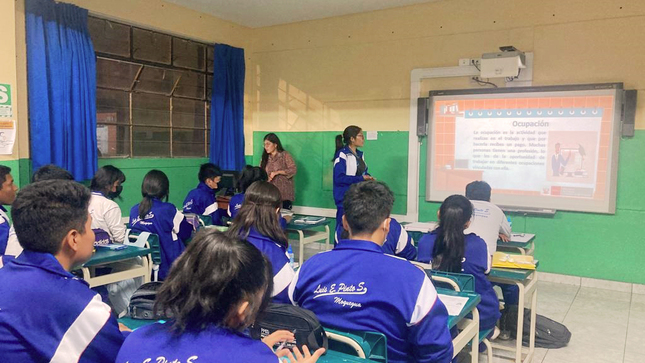 Visita a colegios