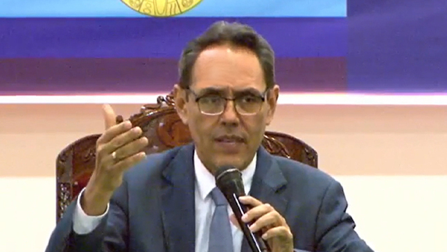 Magistrado Helder Domínguez Haro participó en Congreso Internacional por 30 años de la Constitución