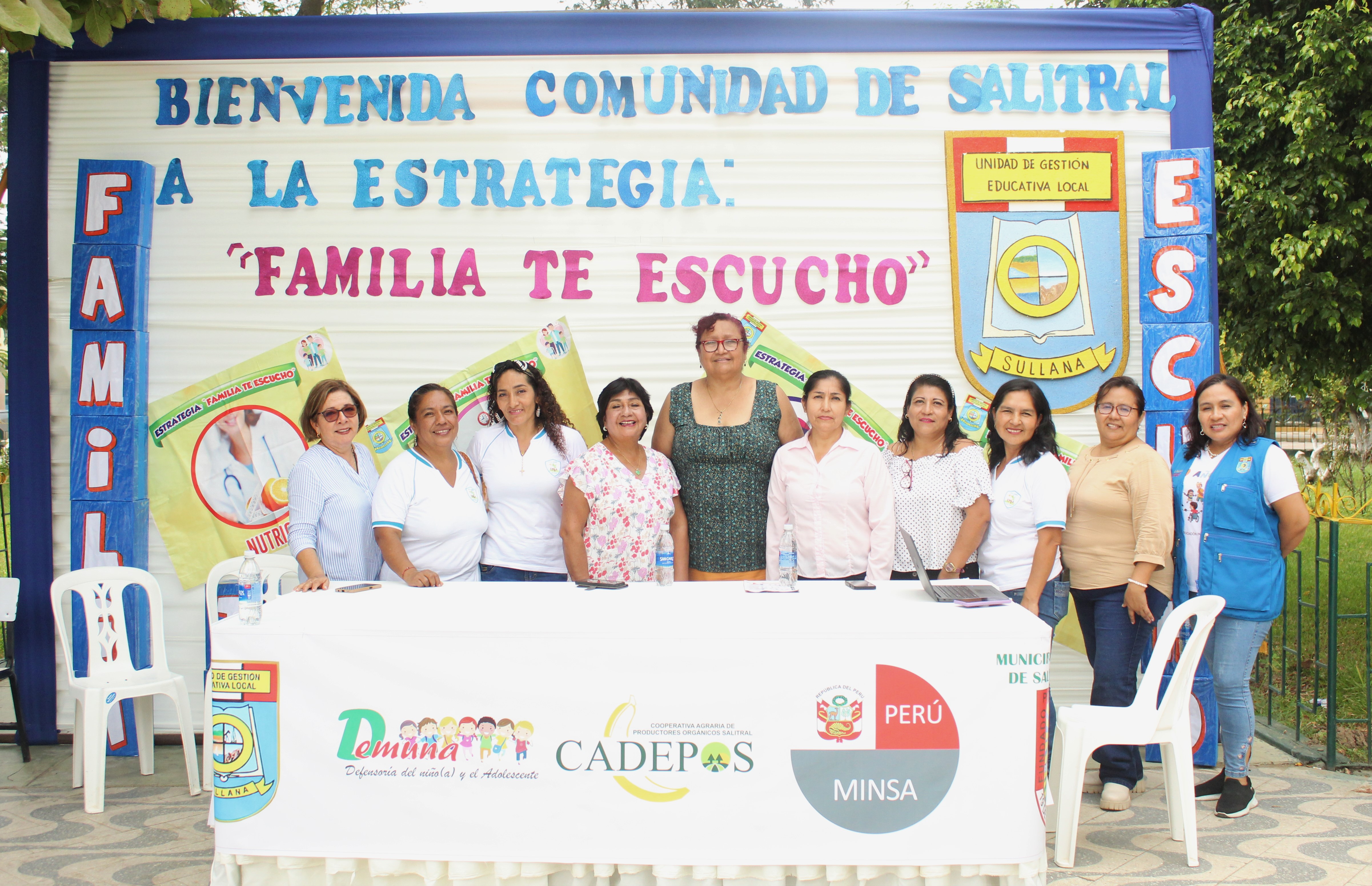 Especialistas y equipo directivo.