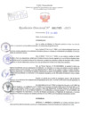 Vista preliminar de documento Resolución Directoral. Nº 1785 - 2023 