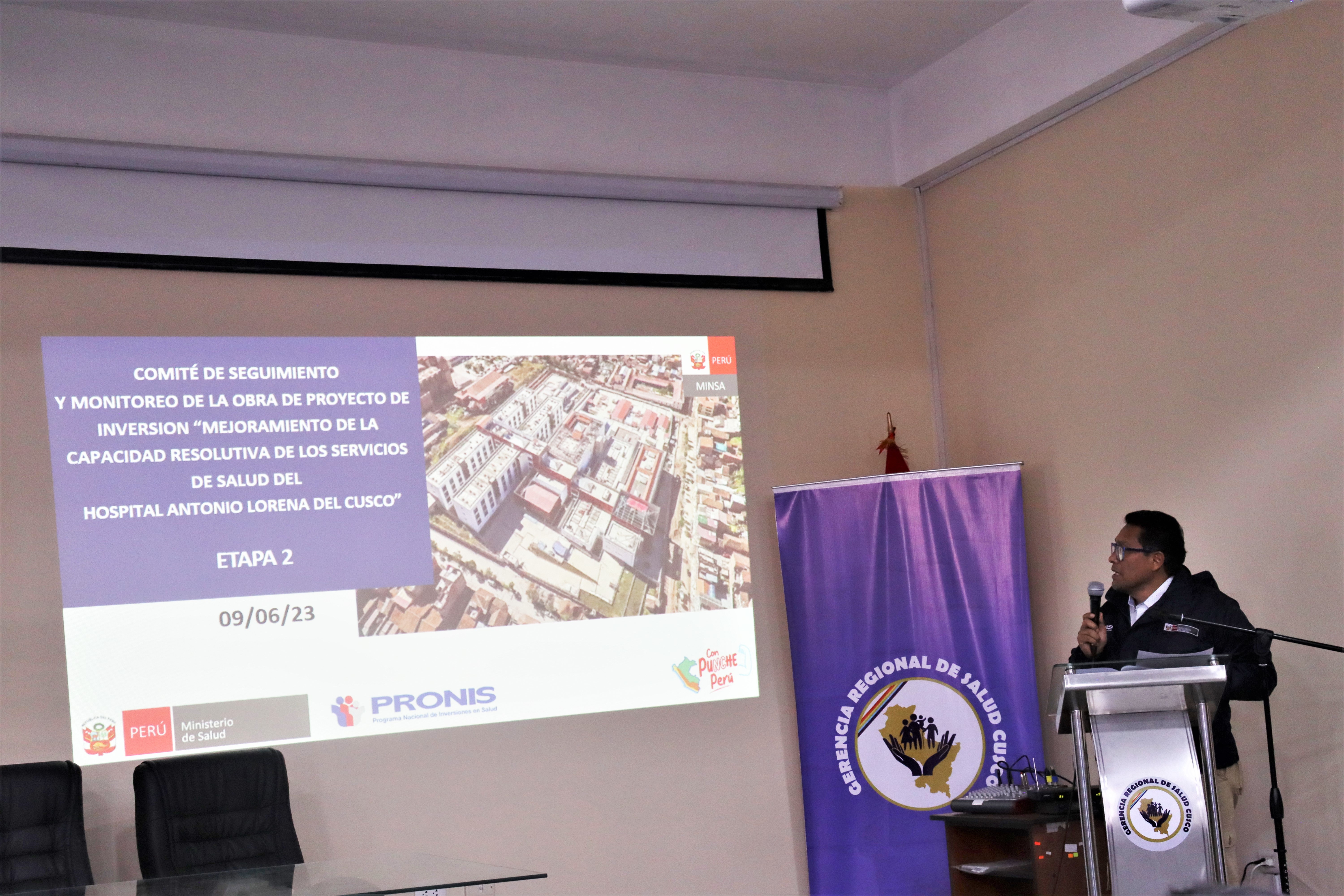 Ponencia del saldo de obra del Hospital Antonio Lorena