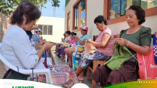 Integrantes del Ciam desarrollan su creatividad en taller de tejido