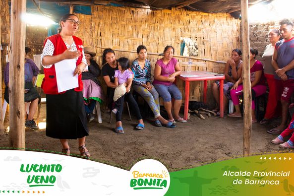 Municipalidad Provincial de Barranca y CEM realizan charla en C.P. San Martin 