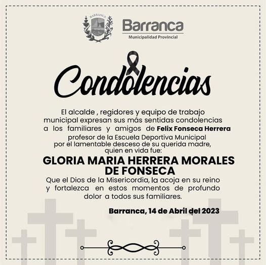 Entidad municipal extendiende mensaje de condolencias a profesor de la academia deportiva municipal