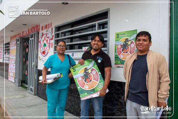 ¡Recuerda: sin criaderos, NO hay zancudos en San Bartolo!