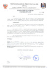 Vista preliminar de documento RESOLUCION DE ALCALDIA Nro 057-2009-MPA-A/SG