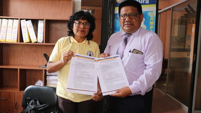 MUNICIPALIDAD Y CETPRO VIRGEN DEL CARMEN FIRMAN CONVENIO DE COOPERACIÓN INTERINSTITUCIONAL EN BENEFICIO DE LA FORMACIÓN OCUPACIONAL DE HUAURINOS