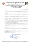 Vista preliminar de documento RESOLUCION DE ALCALDIA Nro 059-2009-MPA-A/SG