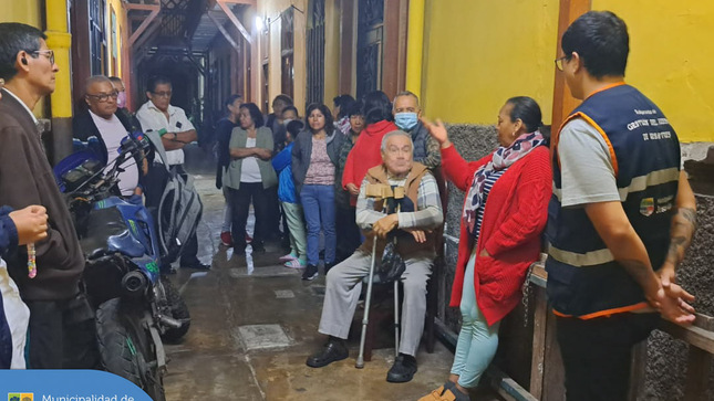 Nuestro equipo del área de Gestión de Riesgo de Desastres ⚠️