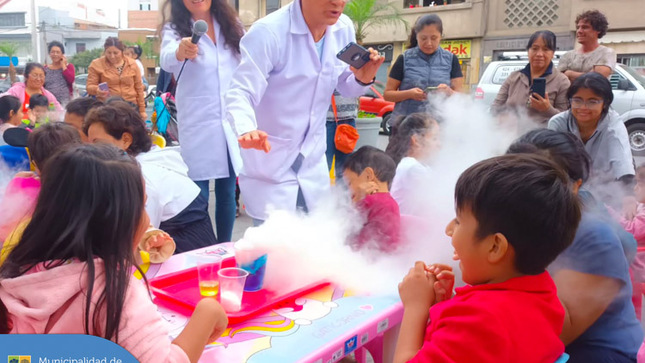 Linda tarde de diversión y aprendizaje tuvieron nuestros pequeños👦 jesusmarianos en nuestra tradicional Plaza San José. 