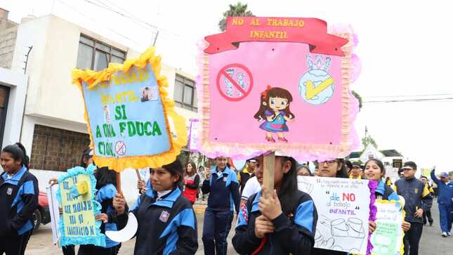 Los niños solo deben trabajar en perseguir sus sueños