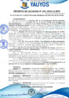 Vista preliminar de documento Decreto de Alcaldía N.º 001-2023-A/MDY