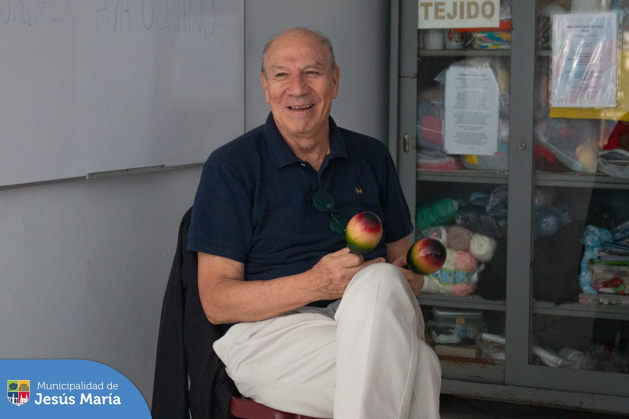 👴👵 Nuestros adultos mayores ya están participando del novedoso 🎵Taller de Musicoterapia🎶