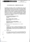 Vista preliminar de documento Acta de instalacion de la comision de apelacion de nombramiento